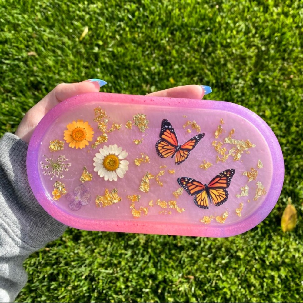 Handmade Resin Tray